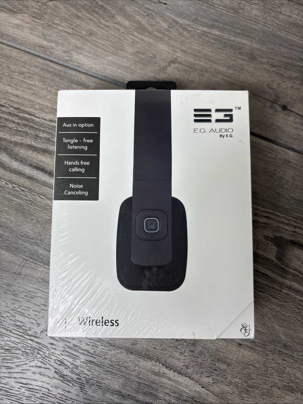 Wireless Black Bluetooth Headphones E3 New Sealed